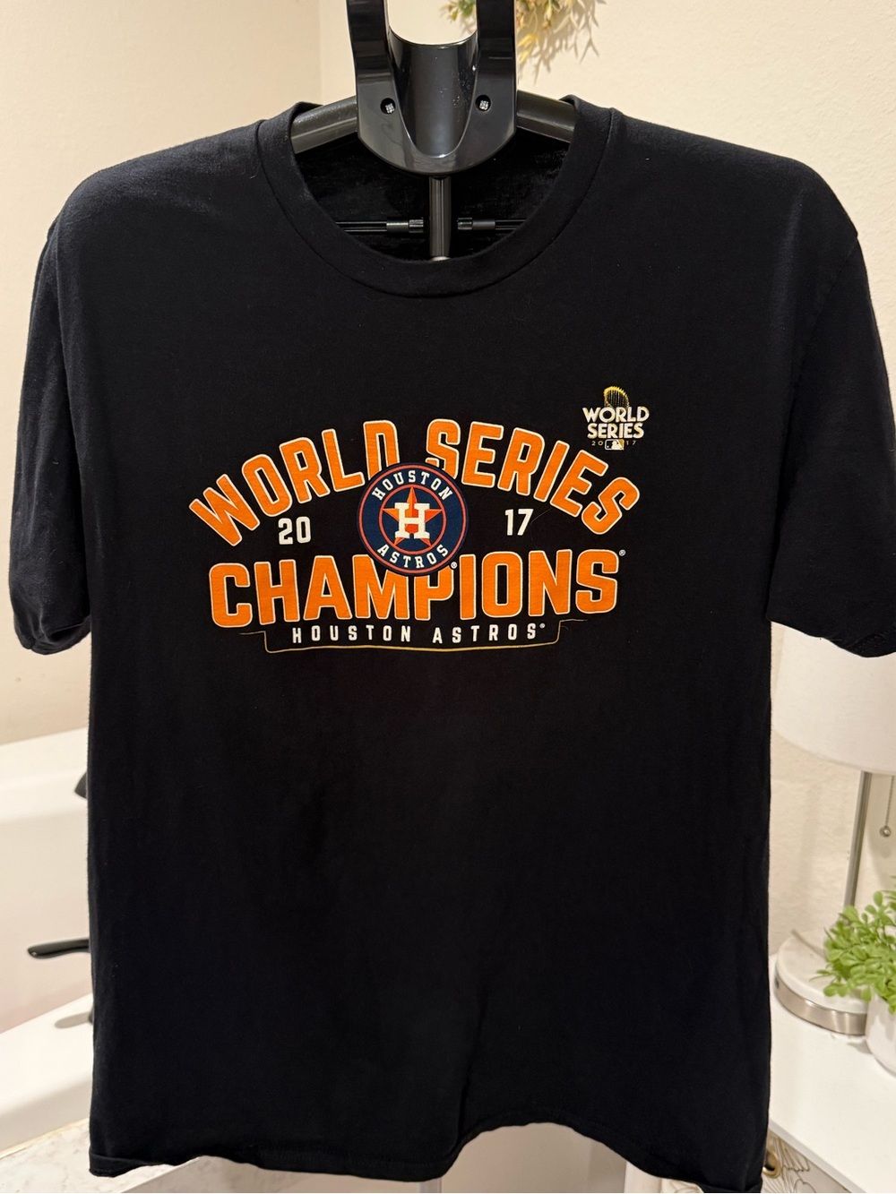 Houston Astros 2017 World Series Champions T-Shirt | Fanatics | Men’s Large